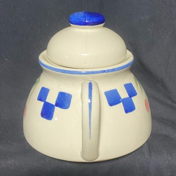 Tea pot Vintage 1970s hand painted - Picture 3 of 9